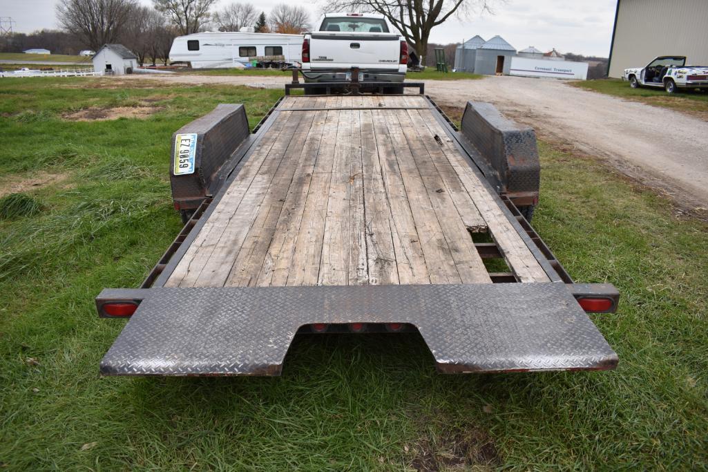 PJ 20' tilt deck trailer