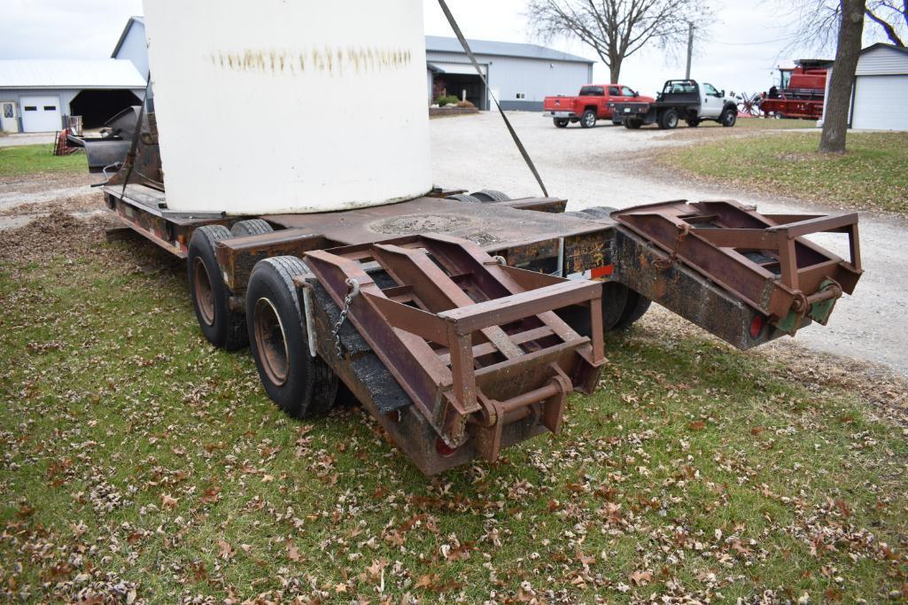 Dorsey MTS-15 25' lowboy trailer