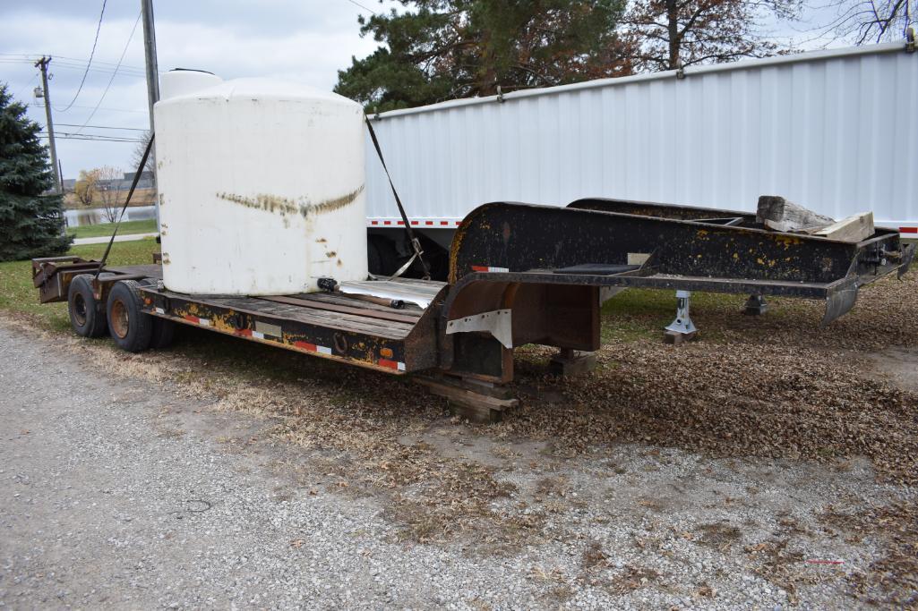 Dorsey MTS-15 25' lowboy trailer