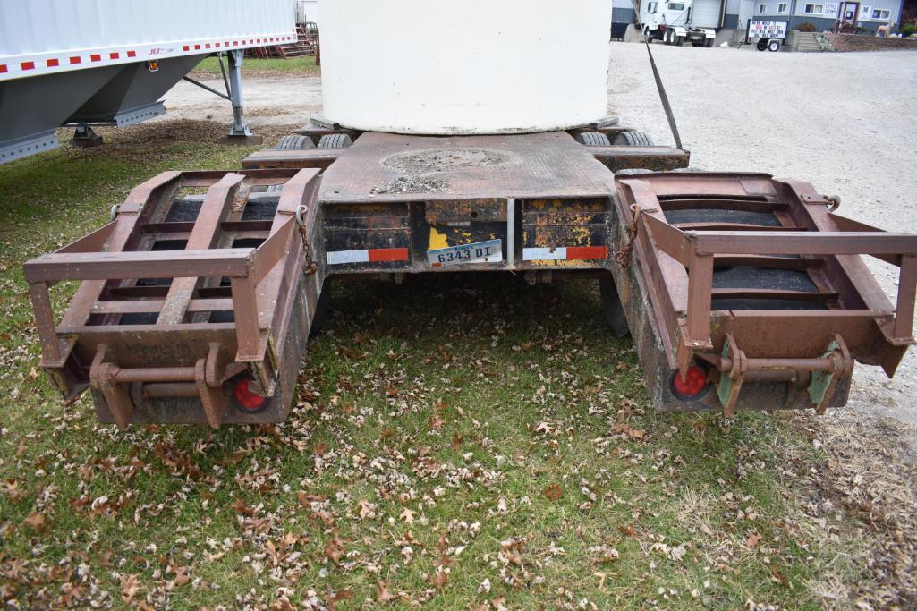 Dorsey MTS-15 25' lowboy trailer