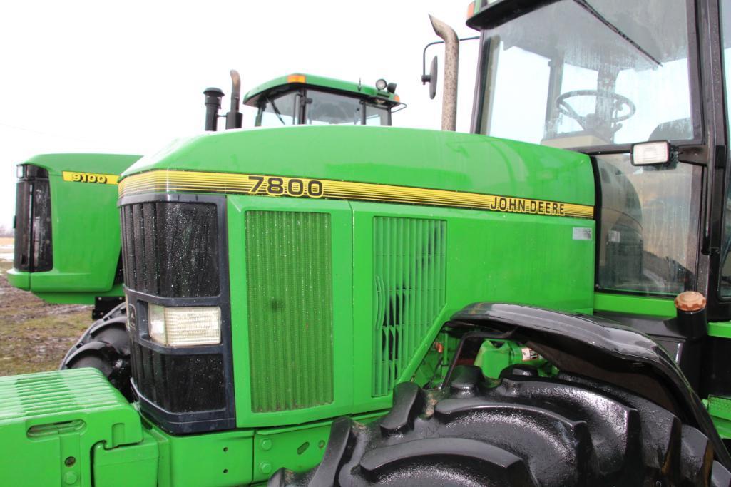 1995 John Deere 7800 MFWD tractor