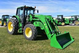 John Deere 6155M MFWD tractor