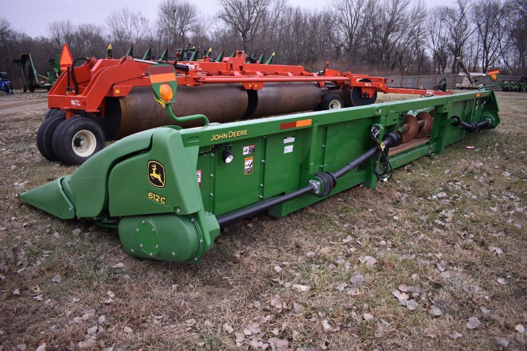 2014 John Deere 612C 12 row 30" StalkMaster chopping corn head