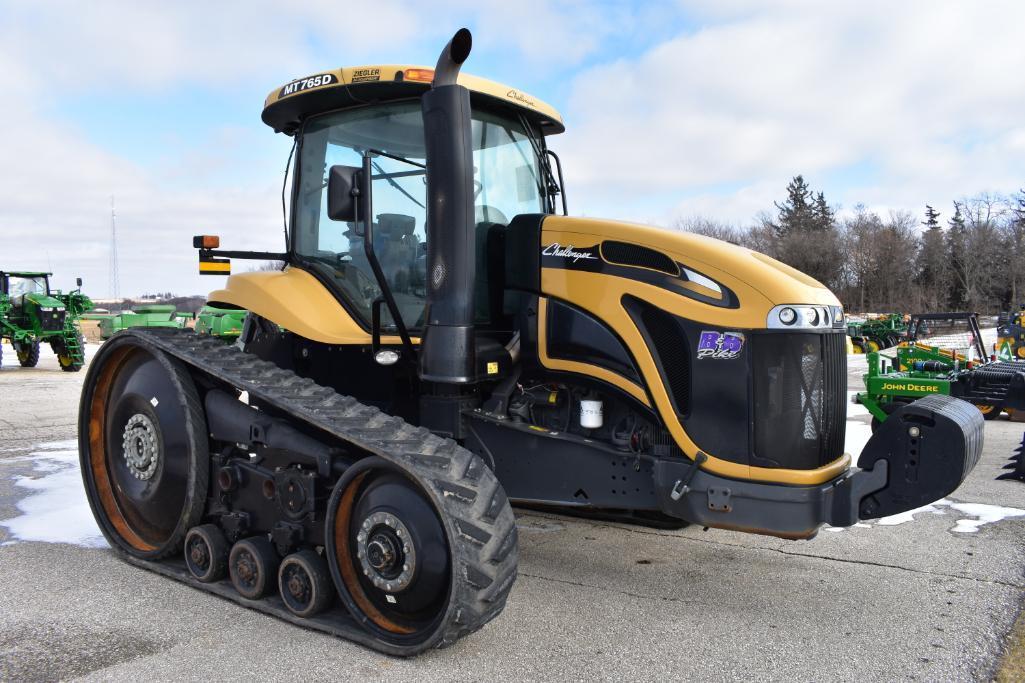 2012 Challenger MT765D track tractor