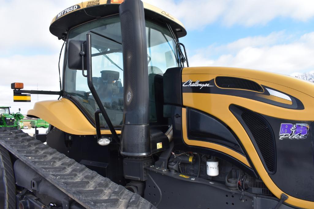 2012 Challenger MT765D track tractor