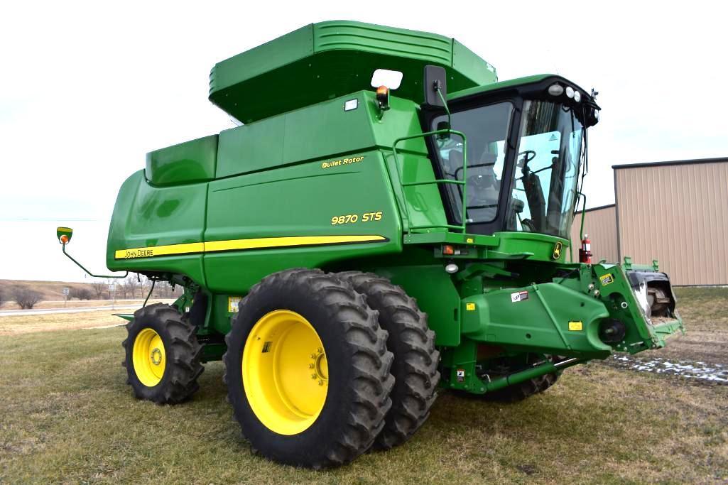 2011 John Deere 9870STS 2wd combine