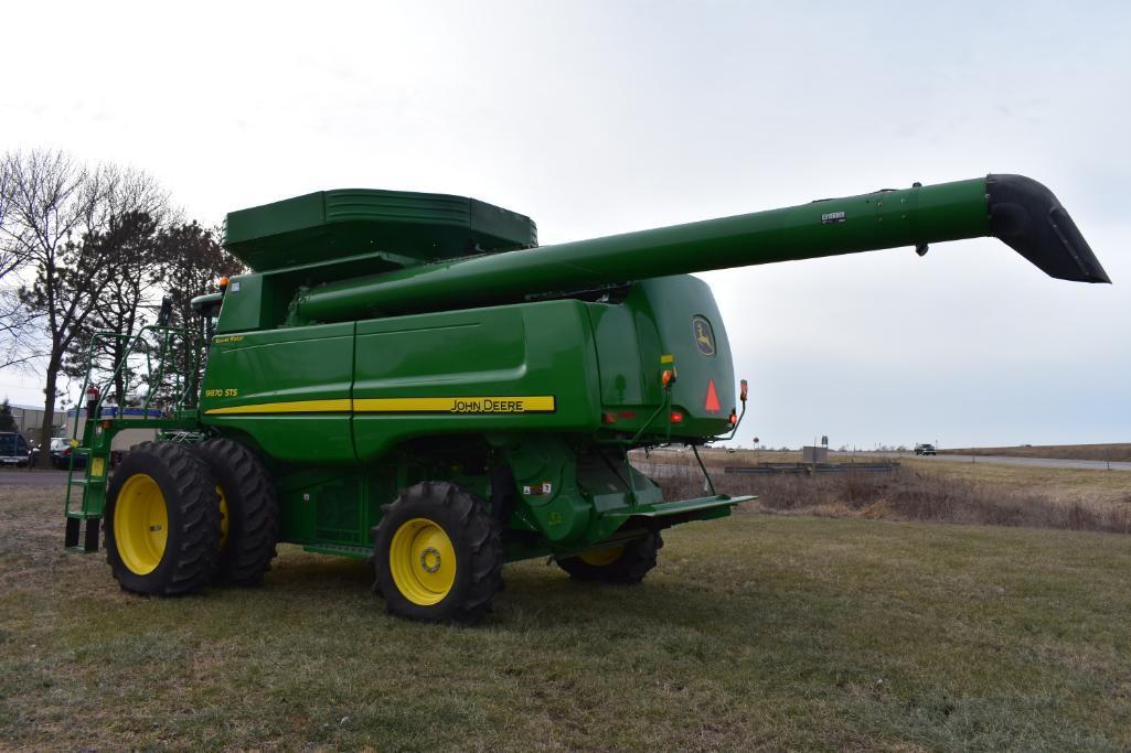 2011 John Deere 9870STS 2wd combine