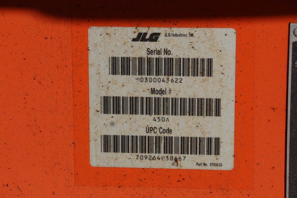 JLG 450AJ 4wd boom lift