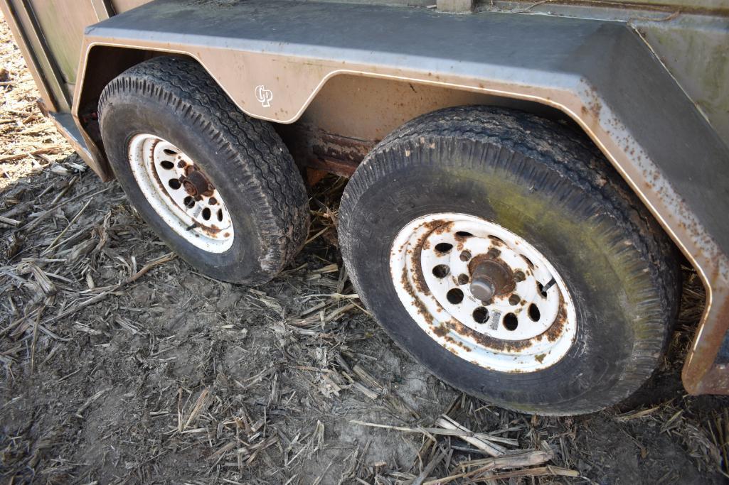 2004 Corn Pro 16' livestock trailer