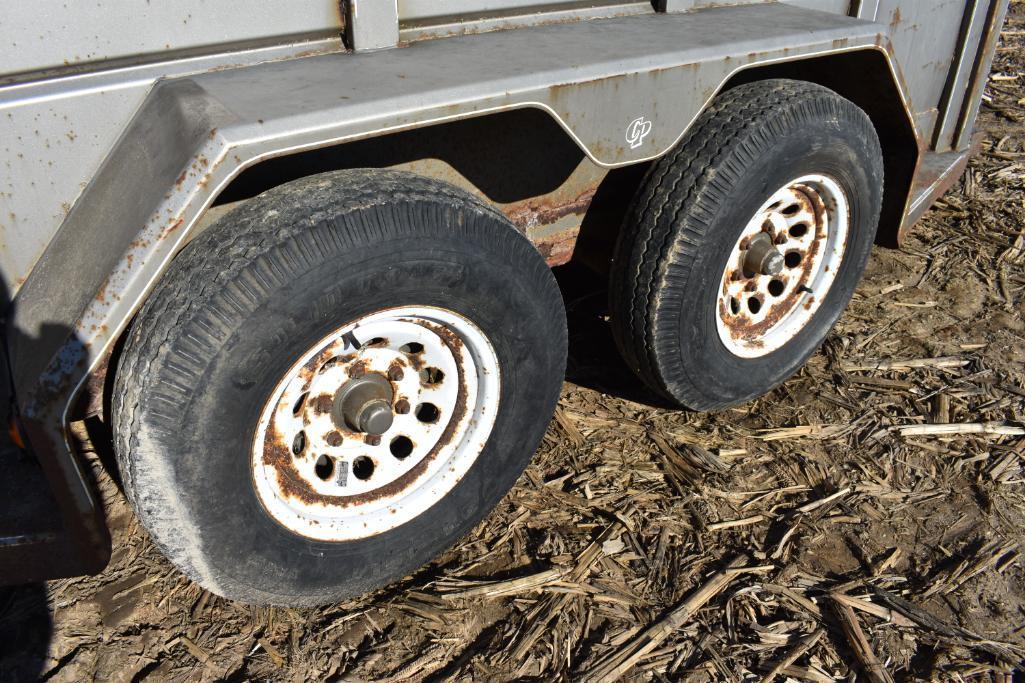 2004 Corn Pro 16' livestock trailer