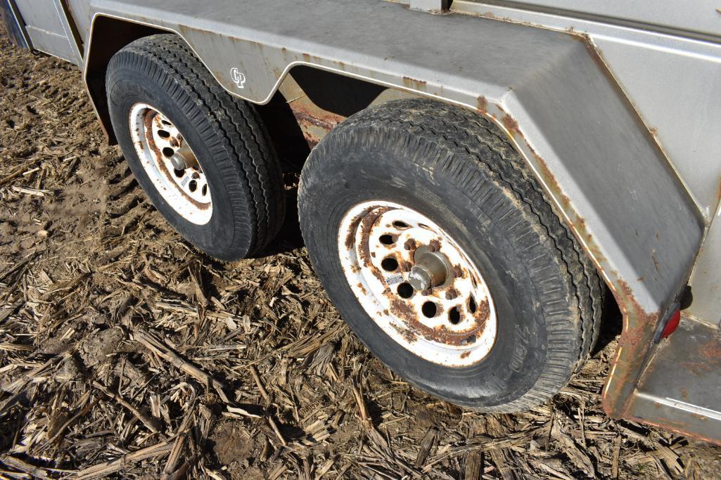 2004 Corn Pro 16' livestock trailer