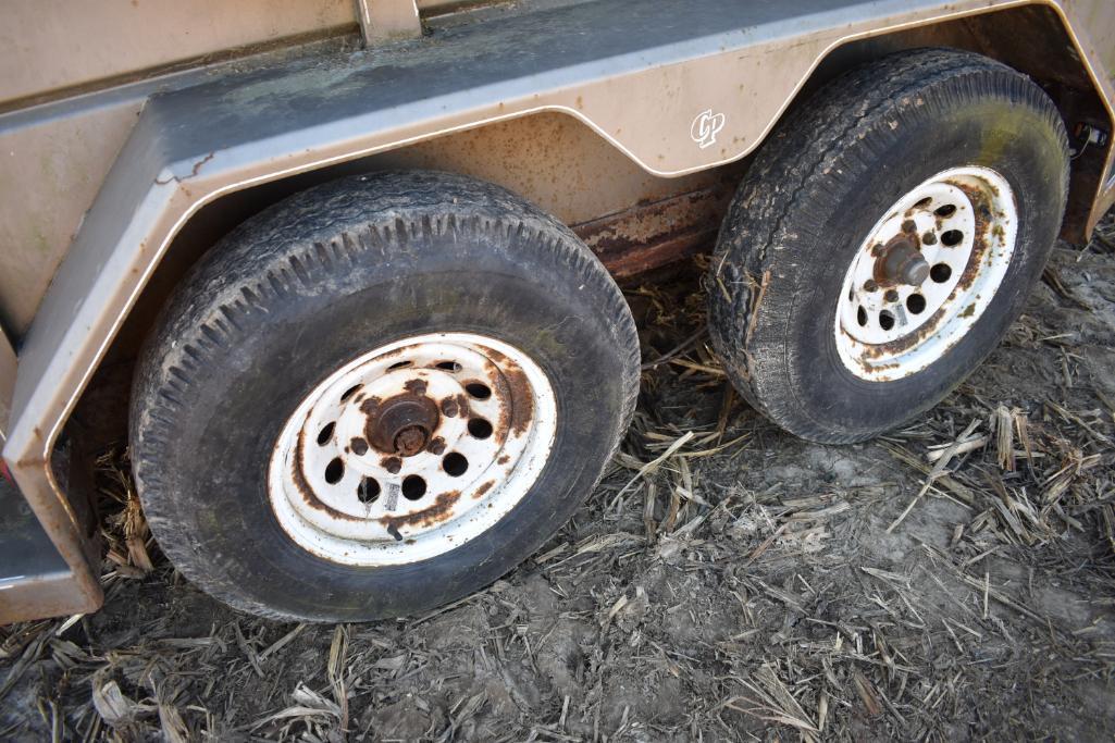 2004 Corn Pro 16' livestock trailer