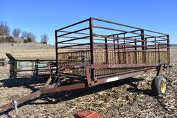 16'x6' hyd. lift hog cart