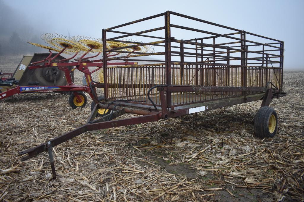 16'x6' hyd. lift hog cart