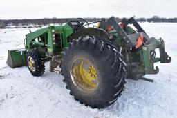 1996 John Deere 6300 MFWD tractor