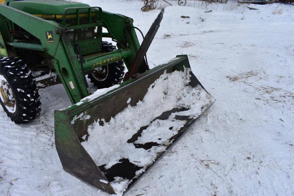 1996 John Deere 6300 MFWD tractor