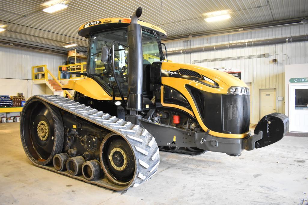 2013 Challenger MT765D track tractor