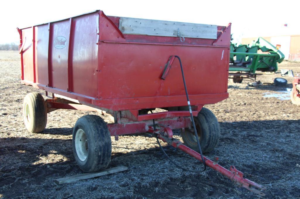 Stan-Hoist Wagon 6.5' x 12' steel barge box