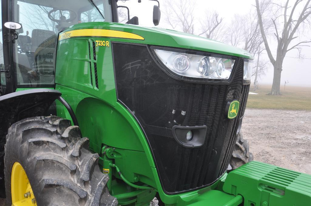 2012 John Deere 7230R MFWD tractor