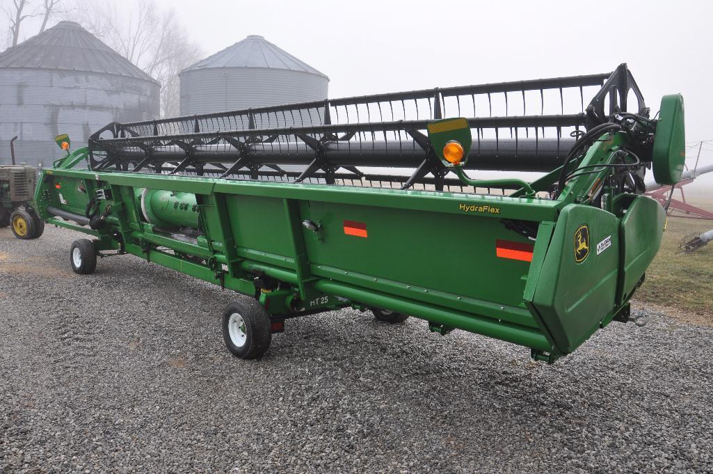 2014 John Deere 630F 30' HydraFlex platform