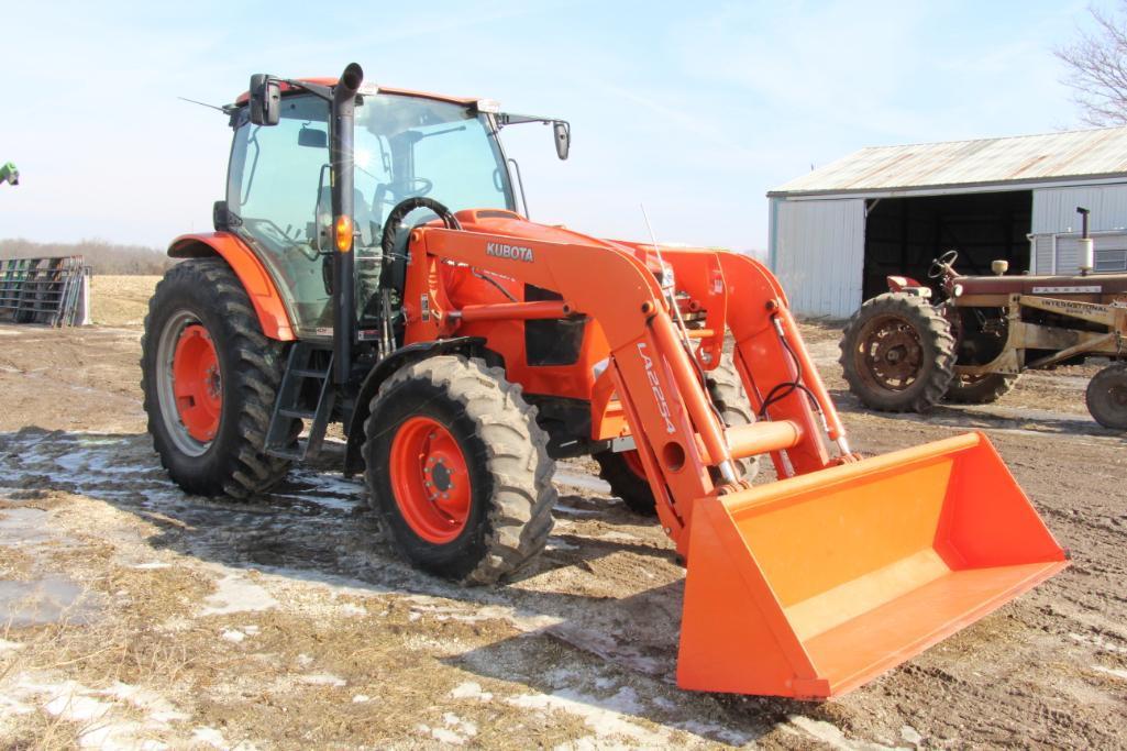 2015 Kubota M126GX MFWD tractor