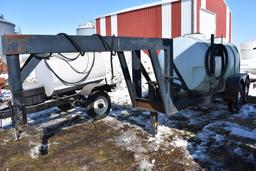 Shop Built 1,050 gal. liquid transfer trailer