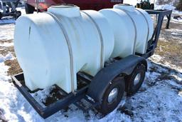 Shop Built 1,050 gal. liquid transfer trailer