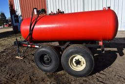 Shop Built 500 gal. fuel transport trailer