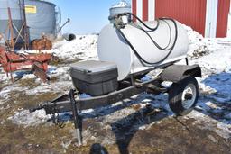 Shop Built 300 gal. fuel transport trailer