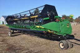 2010 John Deere 630F 30' HydraFlex platform