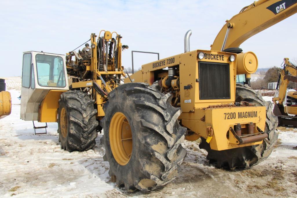 2000 Buckeye 7200 "Magnum" wheel trencher