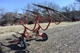 Befco 8-wheel hay rake