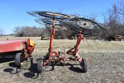 Befco 8-wheel hay rake