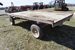 14' hayrack on Electric running gear