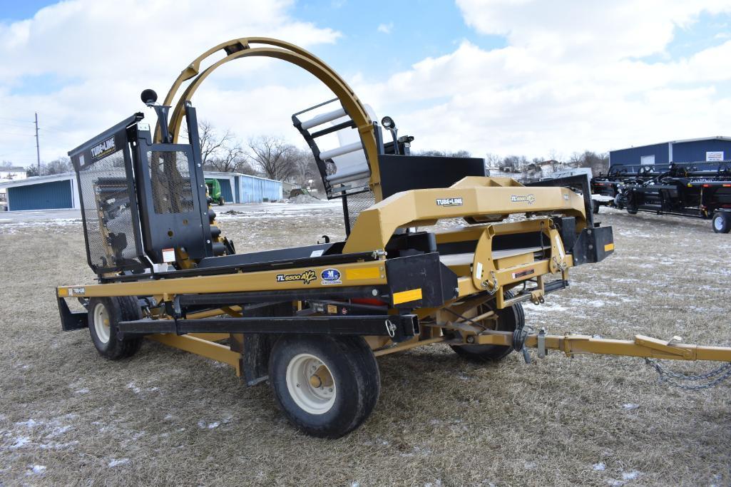 2016 Tube-Line TL6500AX2 bale wrapper