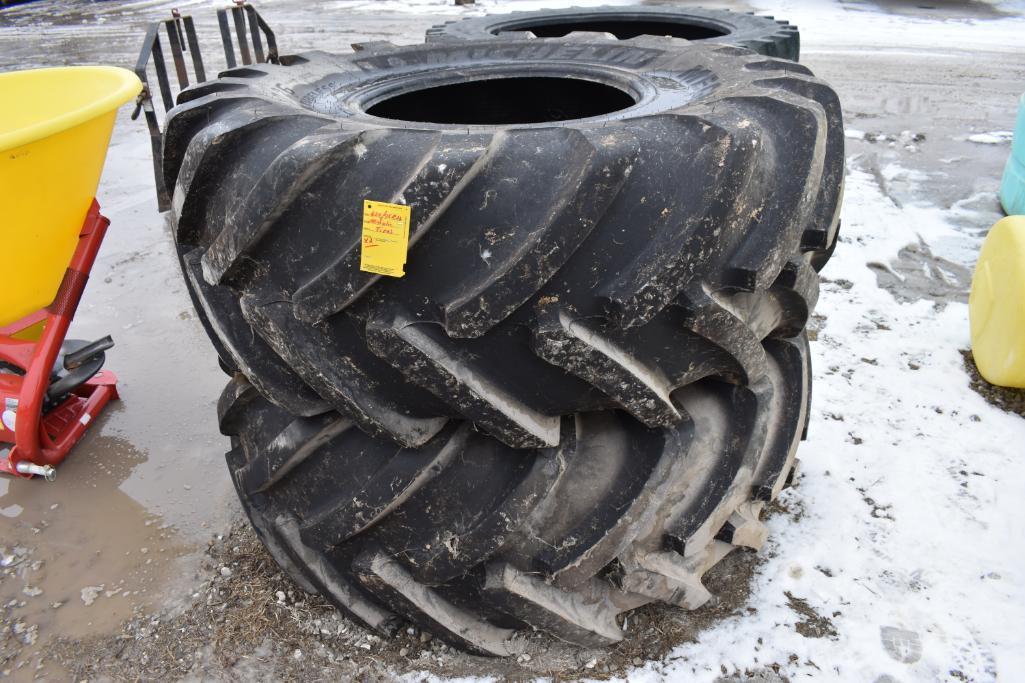 (2) Michelin 620/75R26...used tires