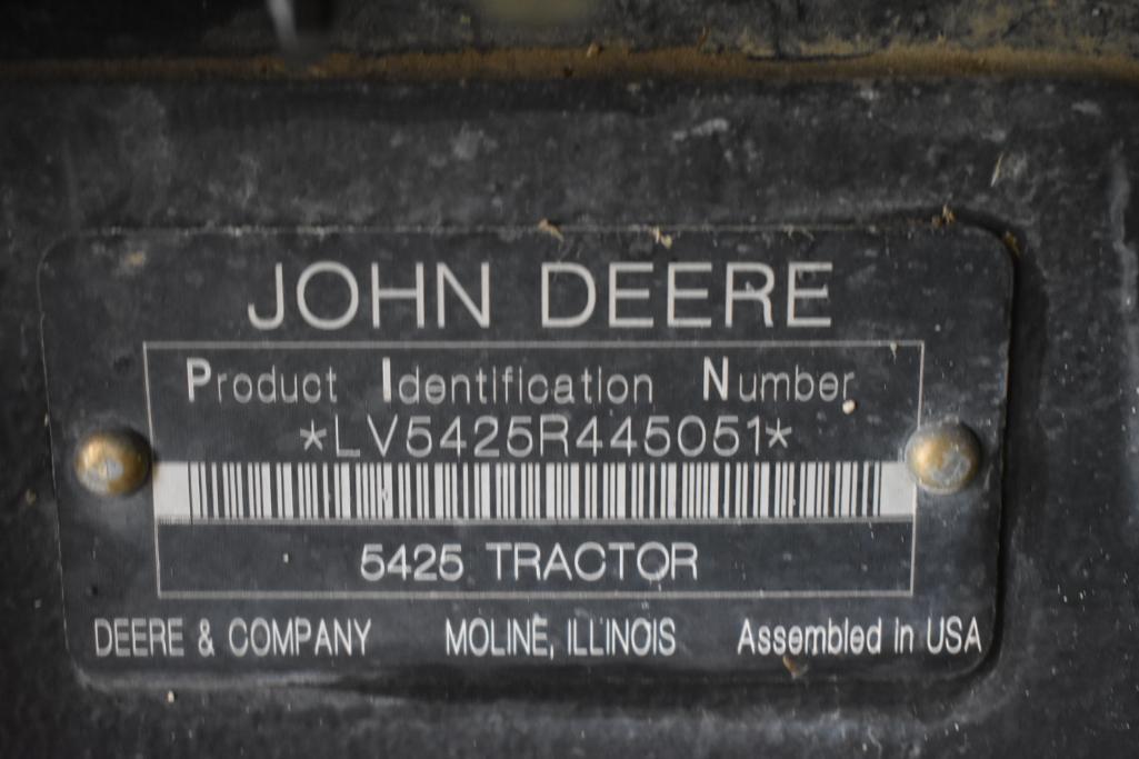 2008 John Deere 5425 MFWD tractor