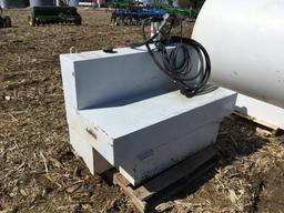 175 gal. L-shape fuel tank