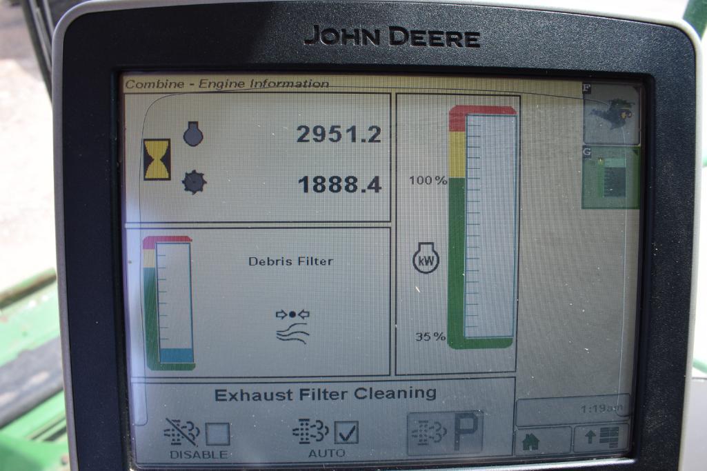 2014 John Deere S670 2wd combine