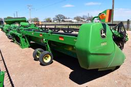 2014 John Deere 640D 40' draper head