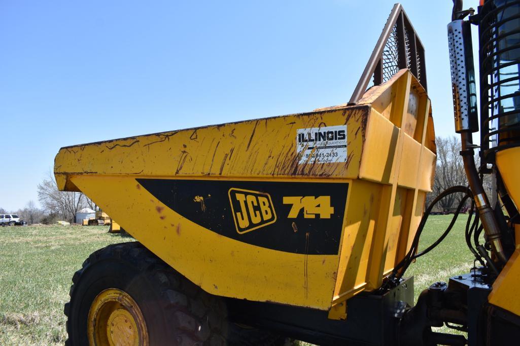 2000 JCB 714 articulated 4wd haul truck