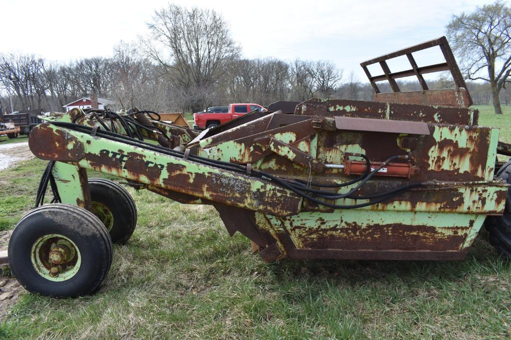 Steiger Toreq Inc. 8 pull-type scraper