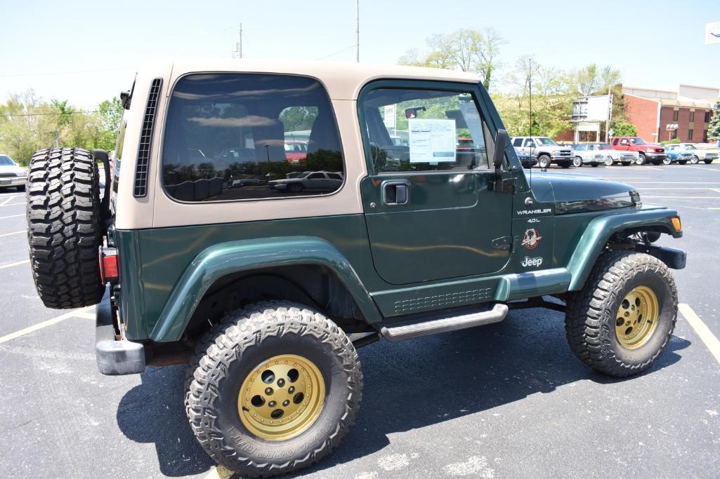 1999 Jeep Wrangler Sahara