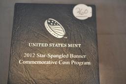 2012 STAR SPANGLED BANNER ONE DOLLAR COIN