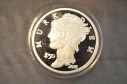 ZOMBUCKS MURK DIEM ONE OUNCE PROOF SILVER ROUND