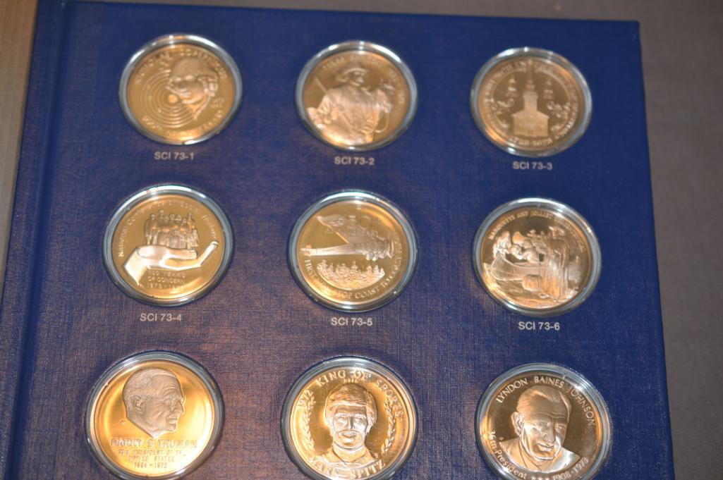 1973 FRANKLIN MINT SILVER PROOFS