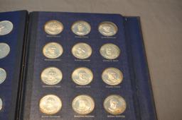 1970 PRESIDENTS MINT SILVER MEDALS