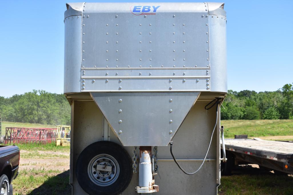 2008 Eby 20' x 7' alum. livestock trailer