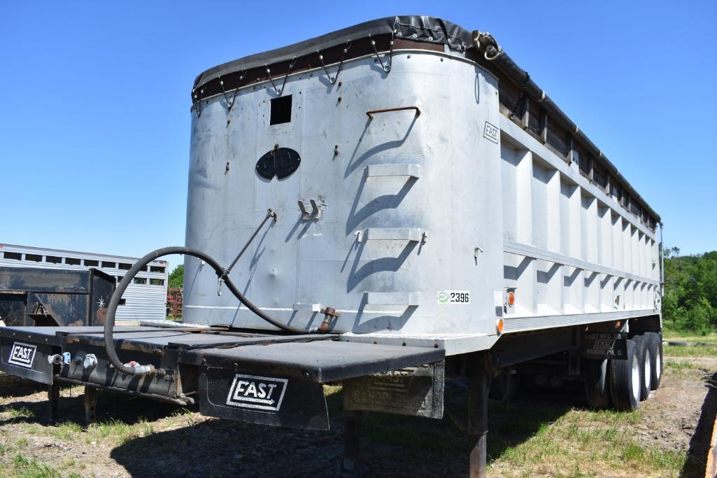 1978 East 30' alum. dump trailer