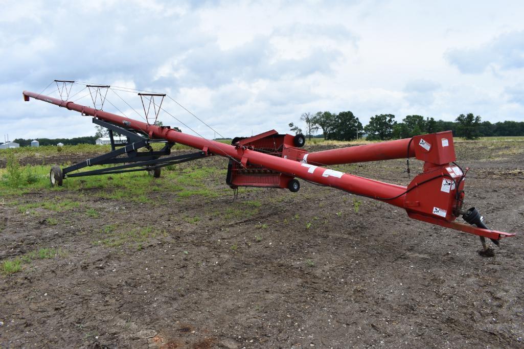 Wheatheart SA1071 10"x71' swing away auger - Lower bearing is out